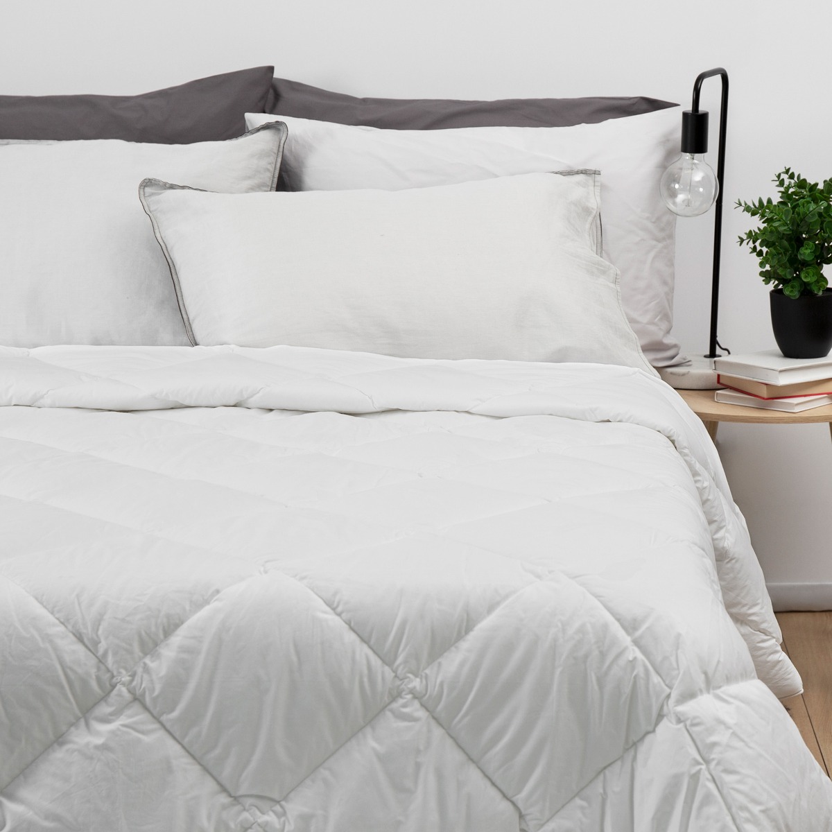 The Luxury Bedding Company Organic Cotton Quilt Queen Harvey Norman