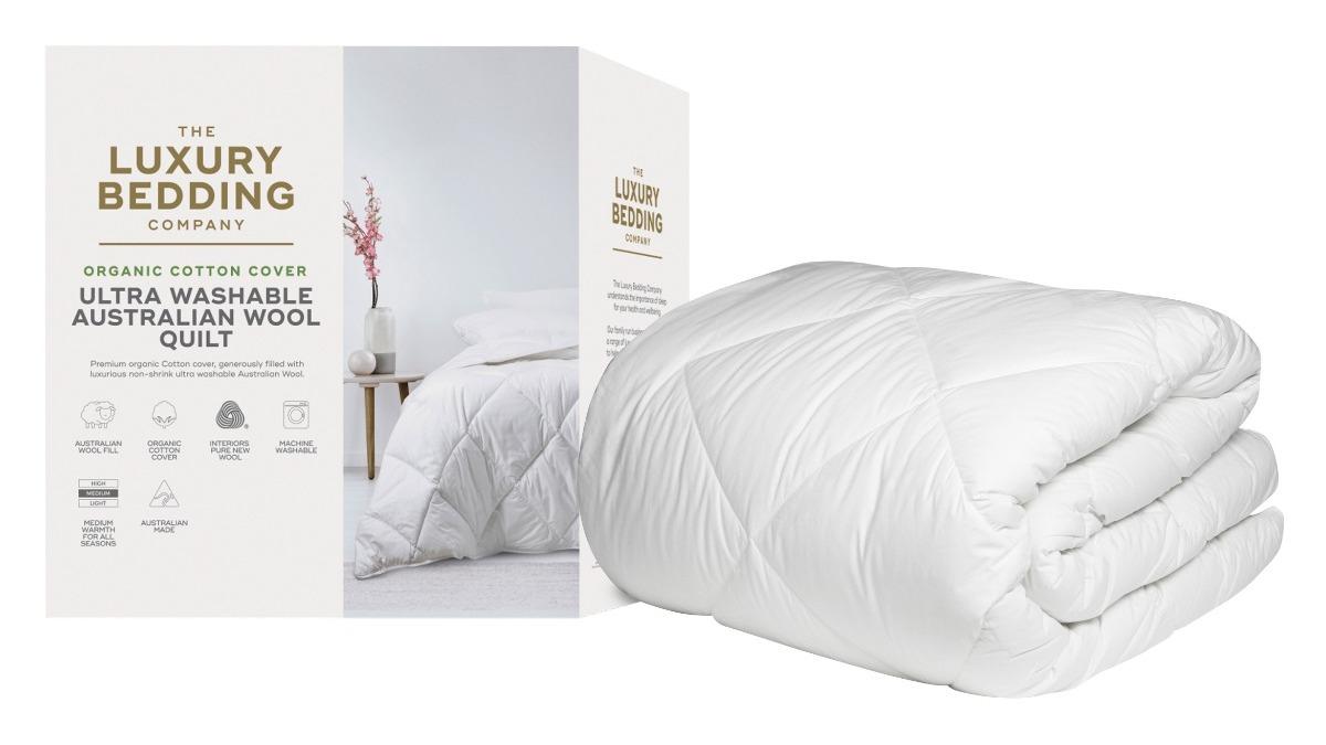 The Luxury Bedding Company Organic Cotton Quilt - Queen