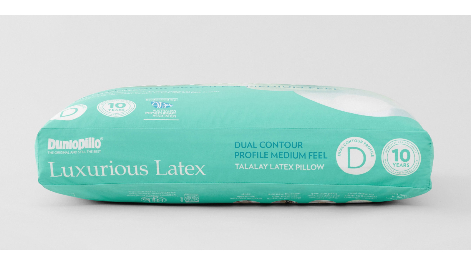 Dunlopillo luxurious shops latex pillow