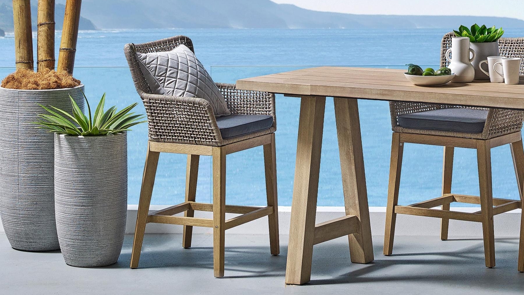 Panama Outdoor Bar Chair