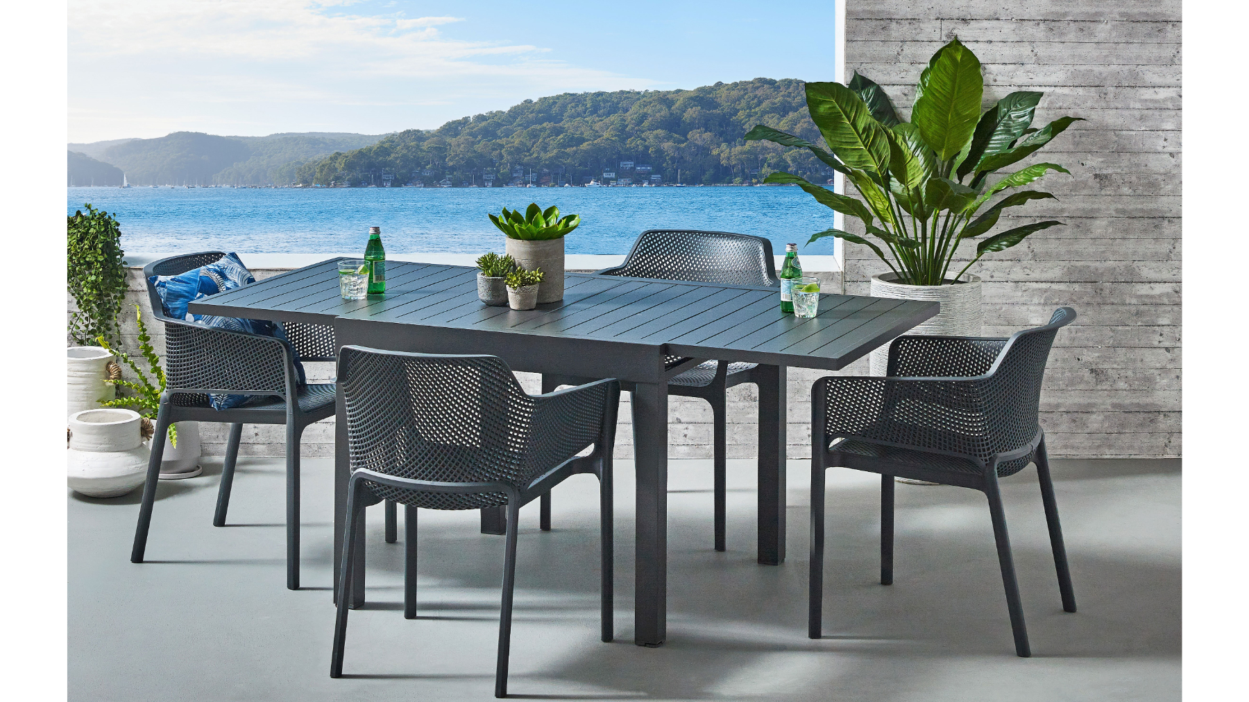 Civic 5-Piece Outdoor Extension Dining Setting