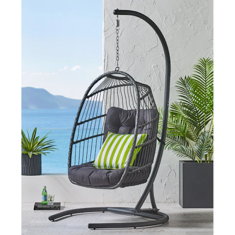 Ancona Outdoor Hanging Egg Chair