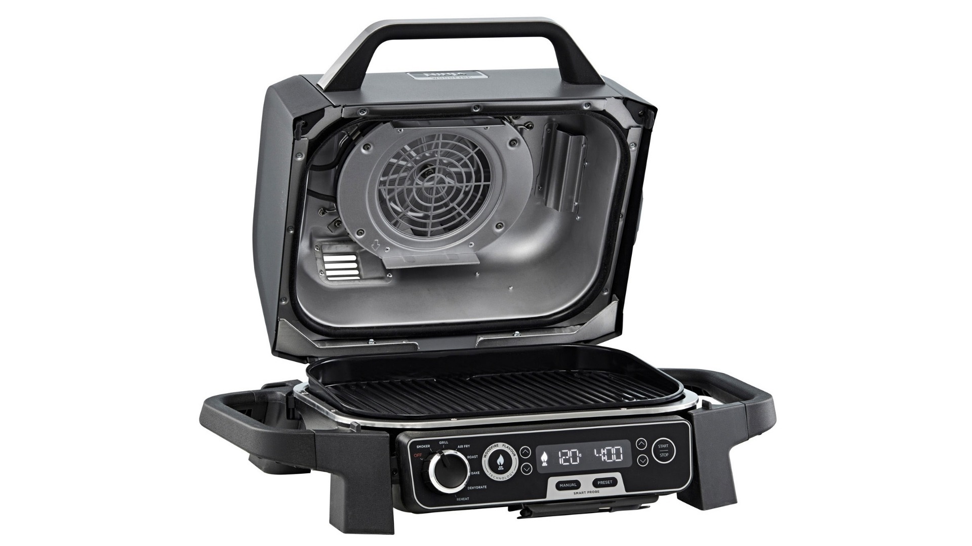 Ninja Woodfire Electric BBQ Grill And Smoker | Harvey Norman