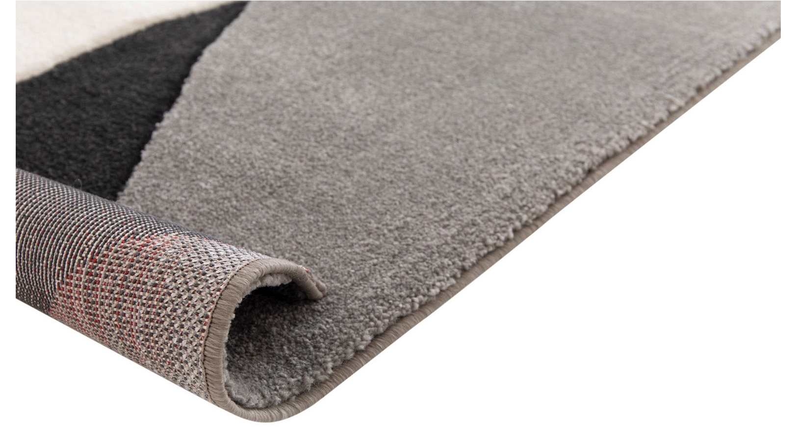Shuffle Curves Red Rug - Extra Large | Harvey Norman