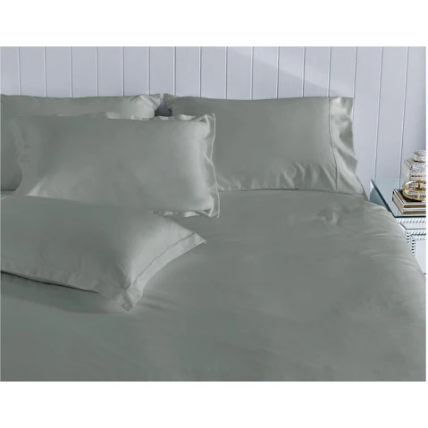 L'Avenue Luxury Tencel Charcoal Fitted Sheet