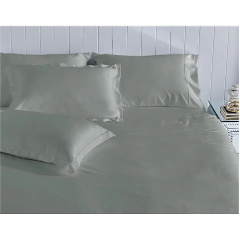 L'Avenue Luxury Tencel Charcoal Fitted Sheet - Super King