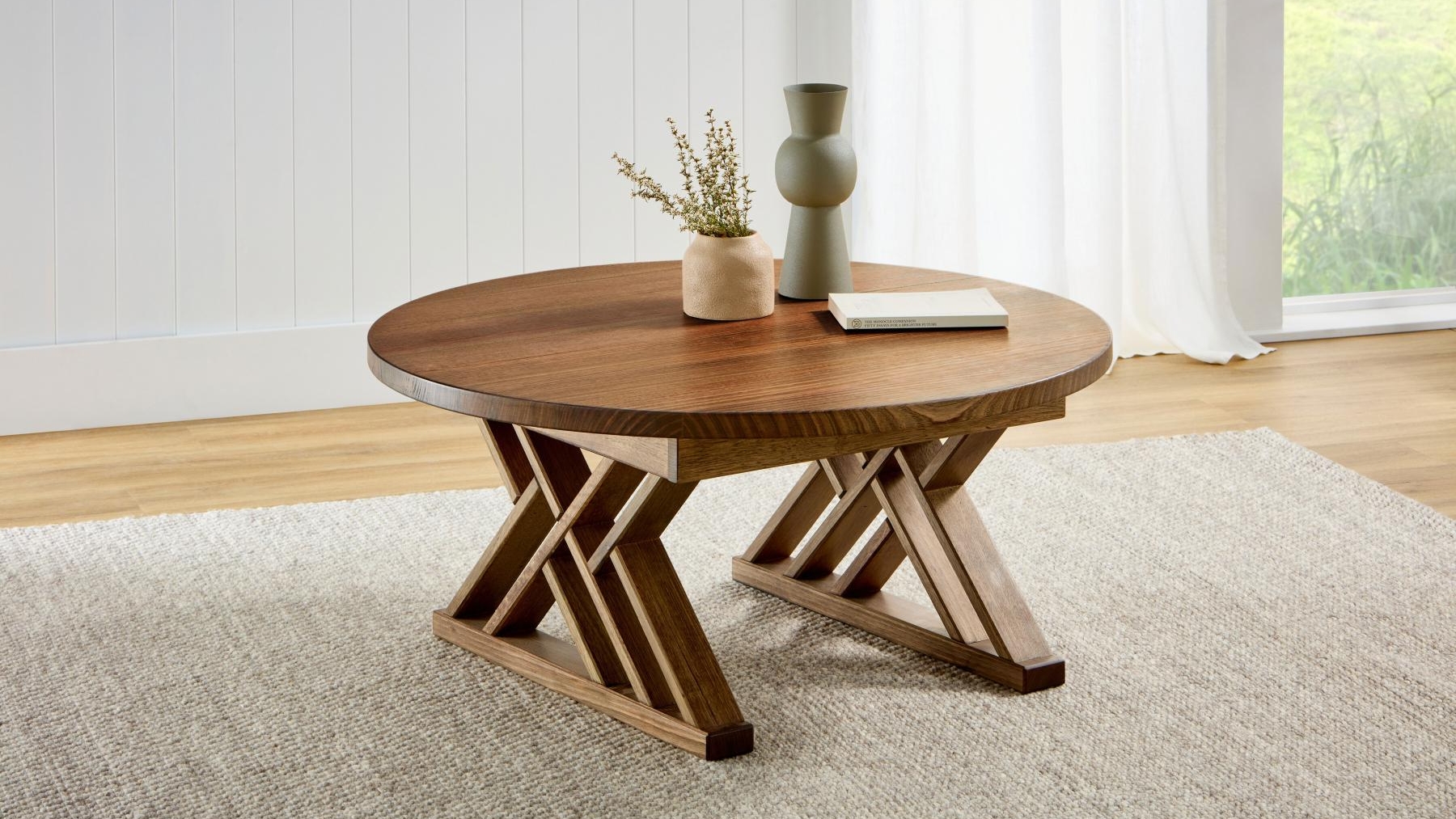 Ridlee Round Coffee Table | Harvey Norman