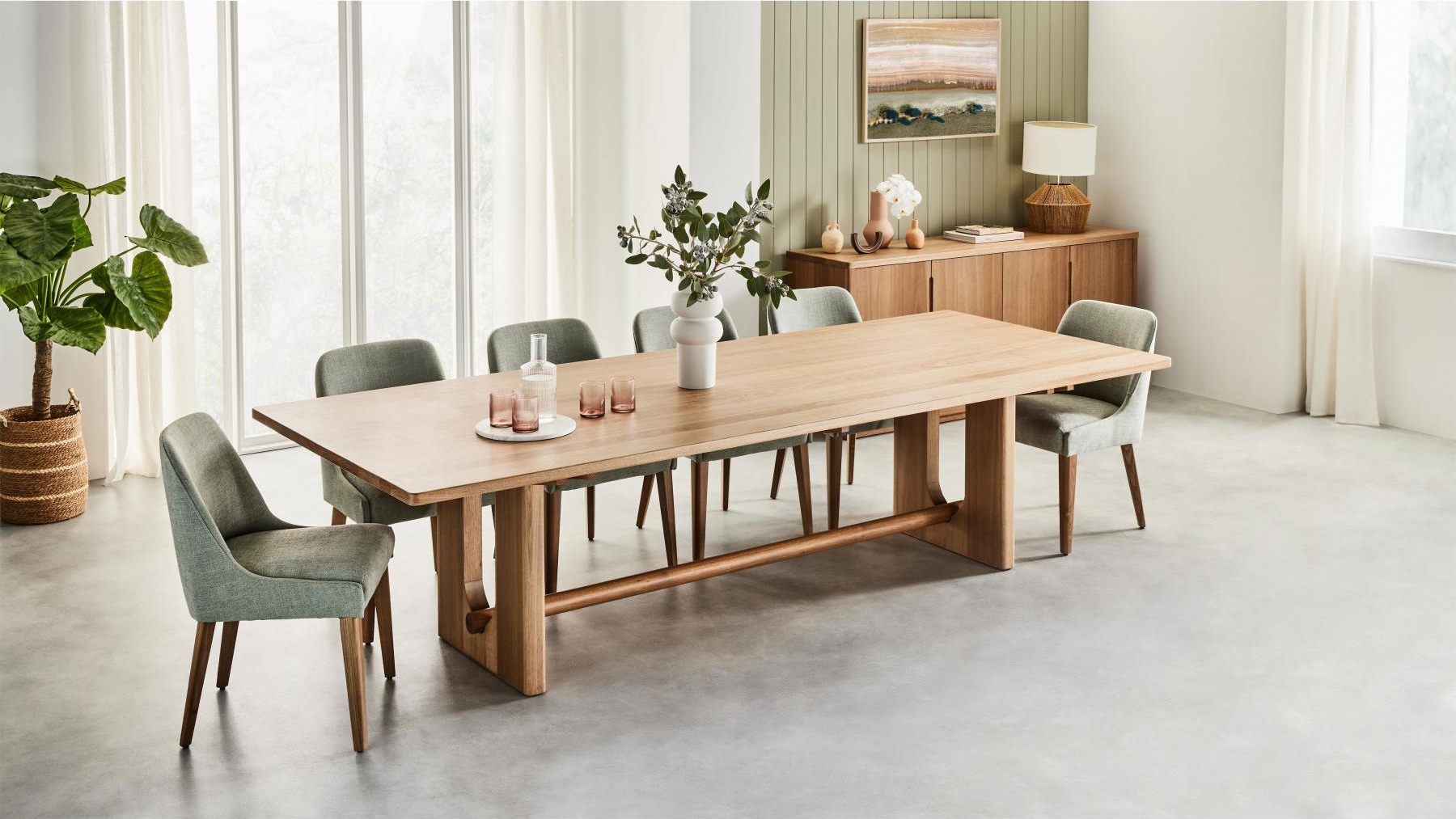 Arabella Rectangular Dining Table Harvey Norman