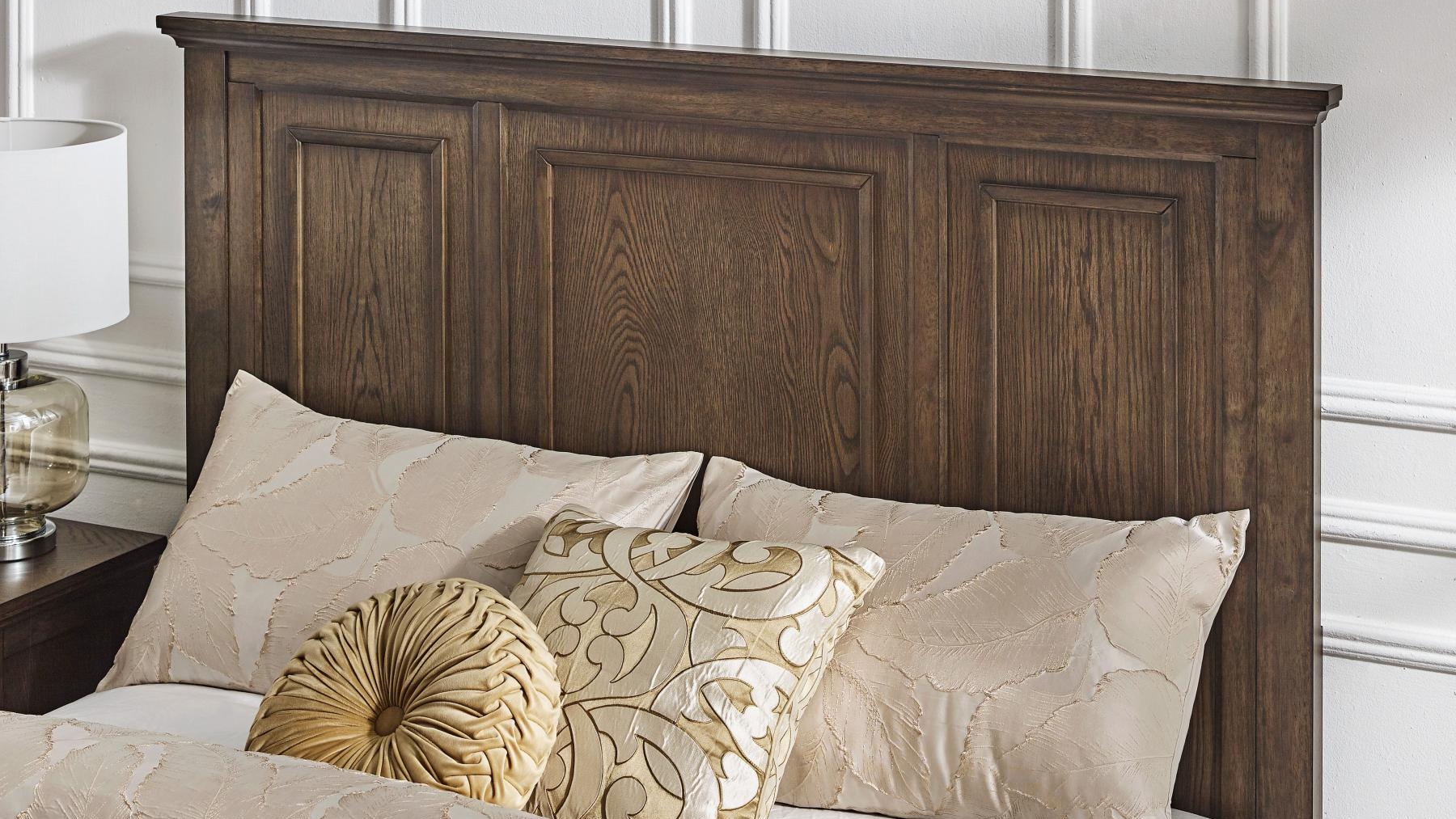 Southampton Rustic Oak Bed Harvey Norman