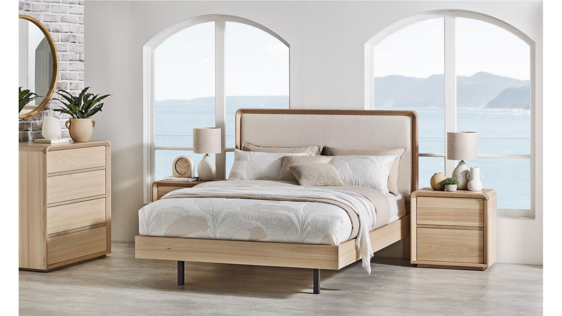 Airlie Floating Bed Queen Harvey Norman