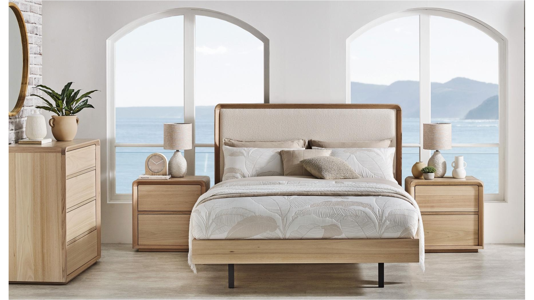 Airlie Floating Bed Super King Harvey Norman