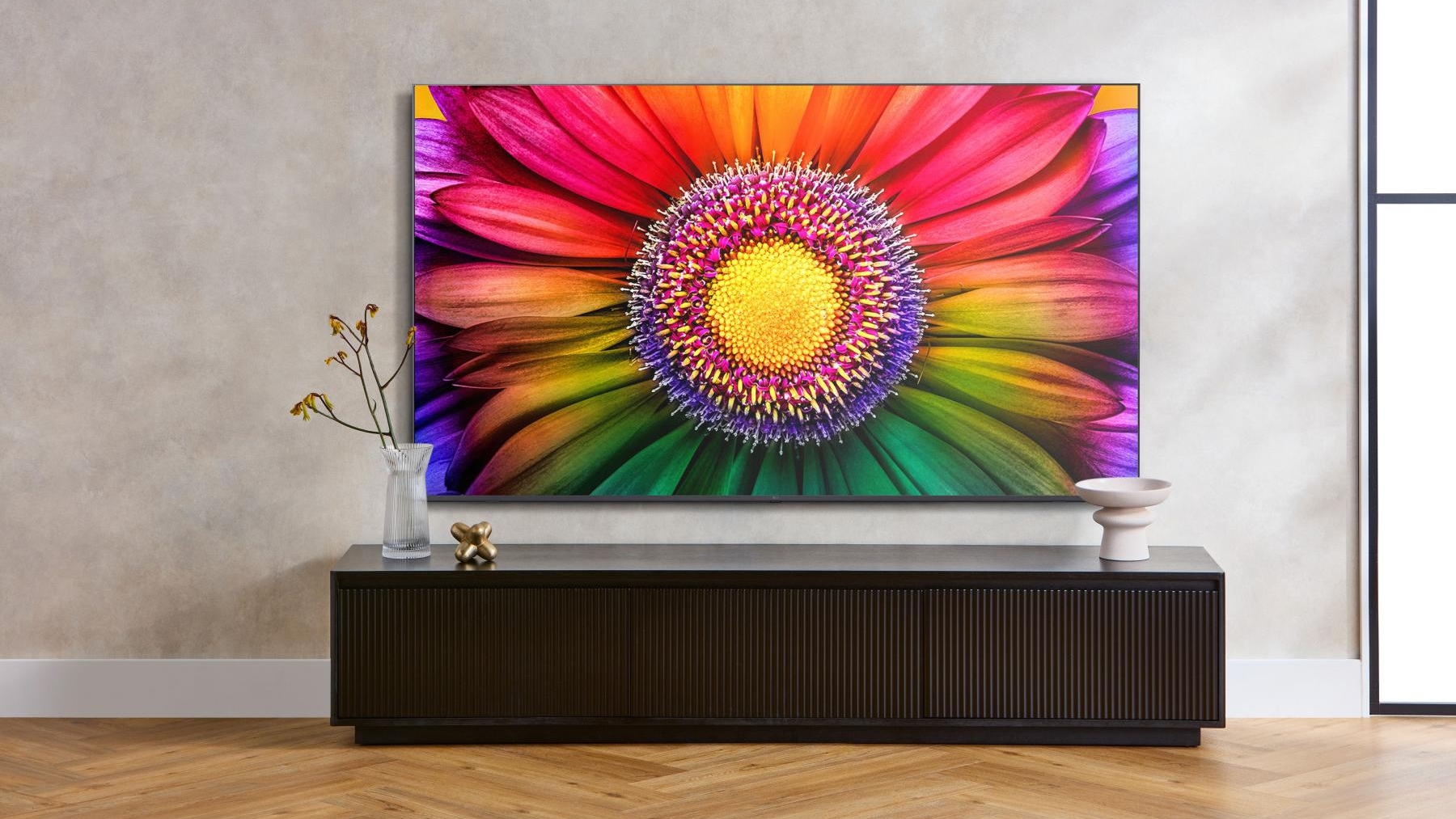 Astra Black TV Unit - 200cm