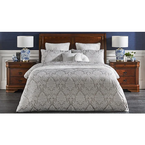 L'Avenue Luxury Opulence Pearl Quilt Cover Set