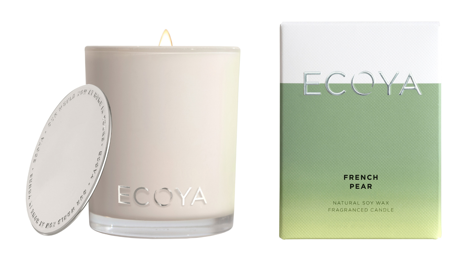 Ecoya French Pear Madison 400g Candle