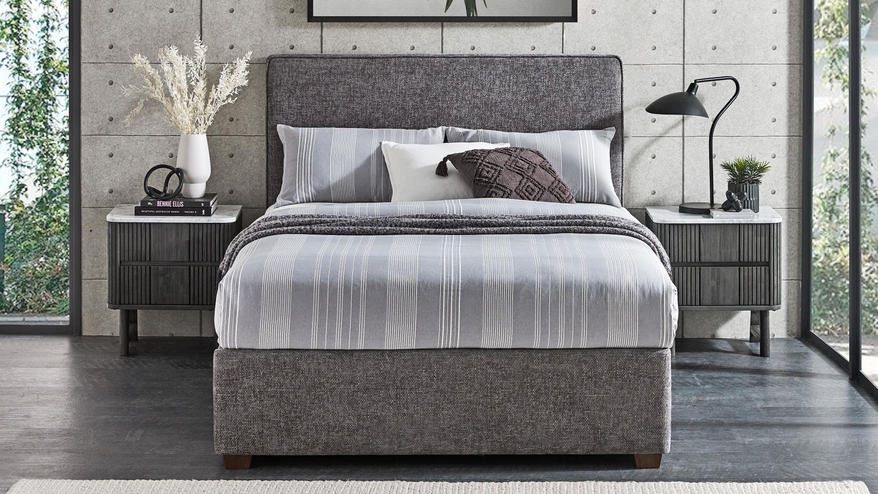 Leni Gaslift Bed King Harvey Norman