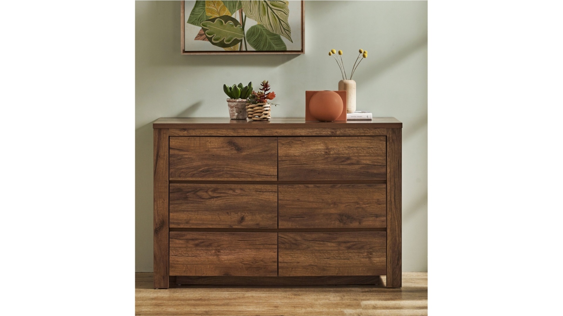 Barcelona 6-Drawer Tallboy