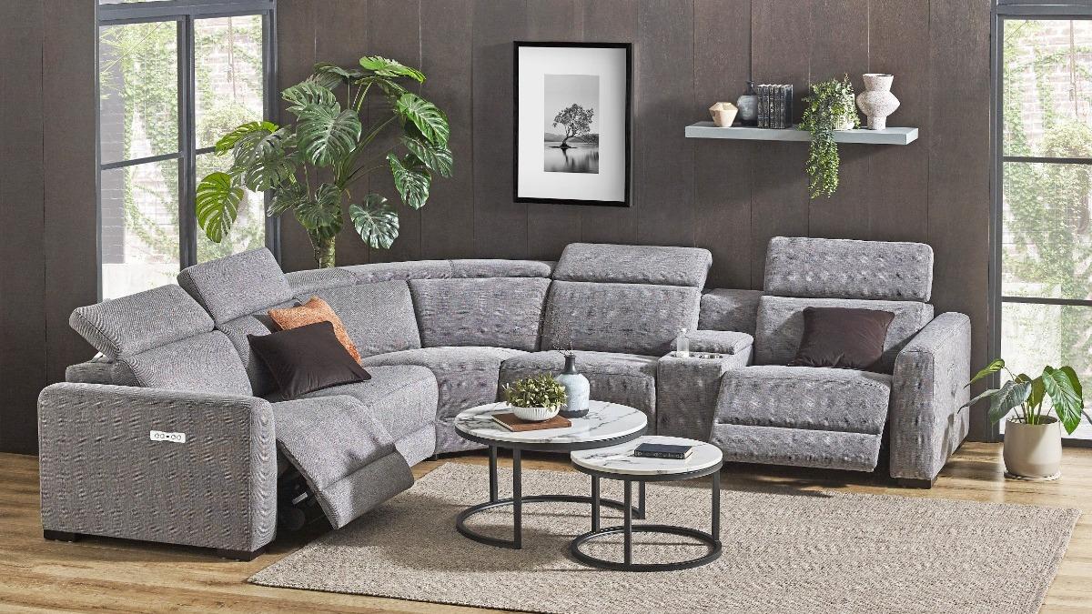 Alara Fabric Corner Recliner Sofa