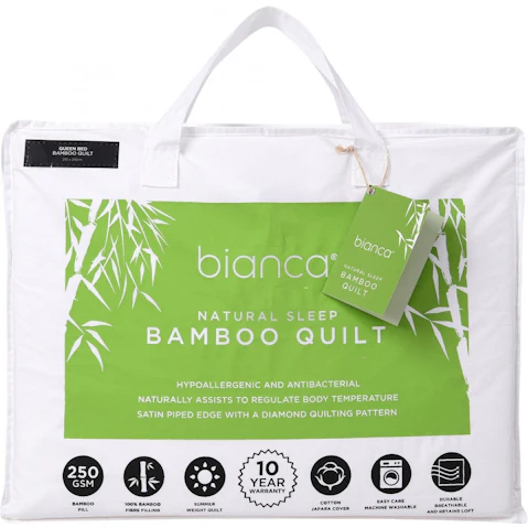 Natural Sleep Bamboo Quilt - Super King