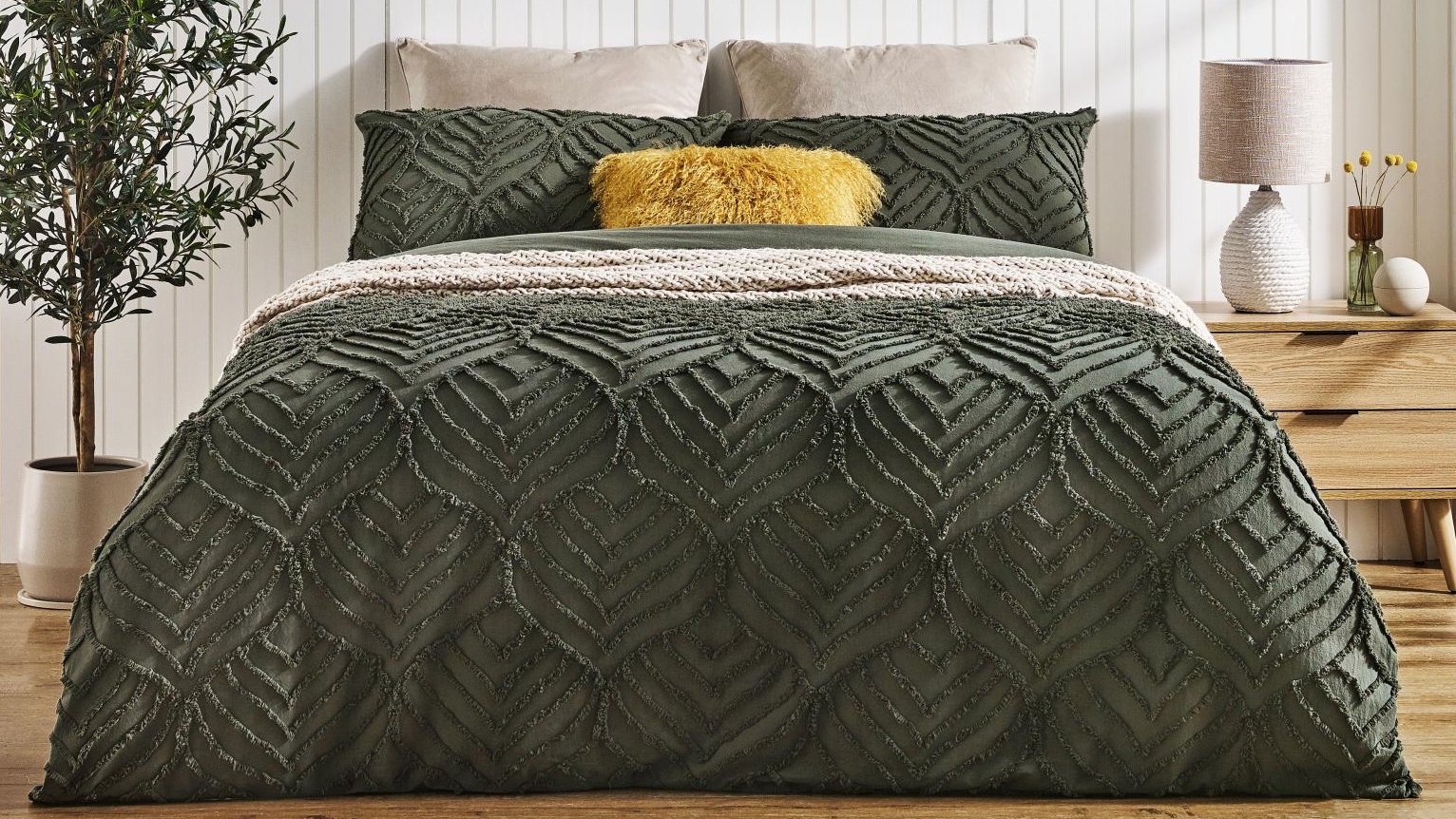 L'Avenue Kelda Forest Quilt Cover Set - Double