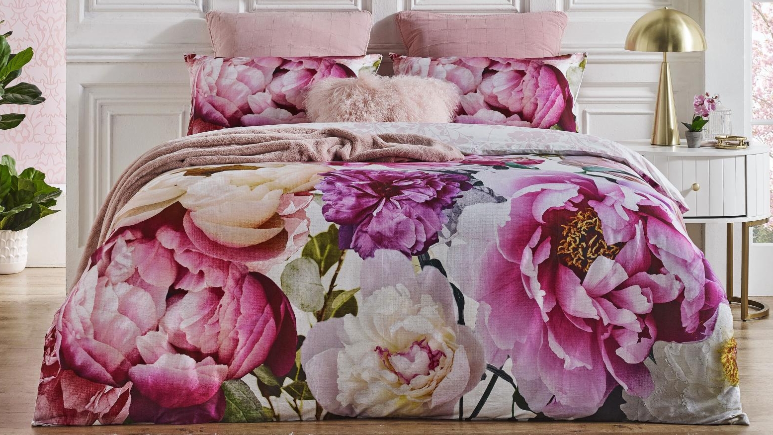 L'Avenue Bellarose Quilt Cover Set- Queen