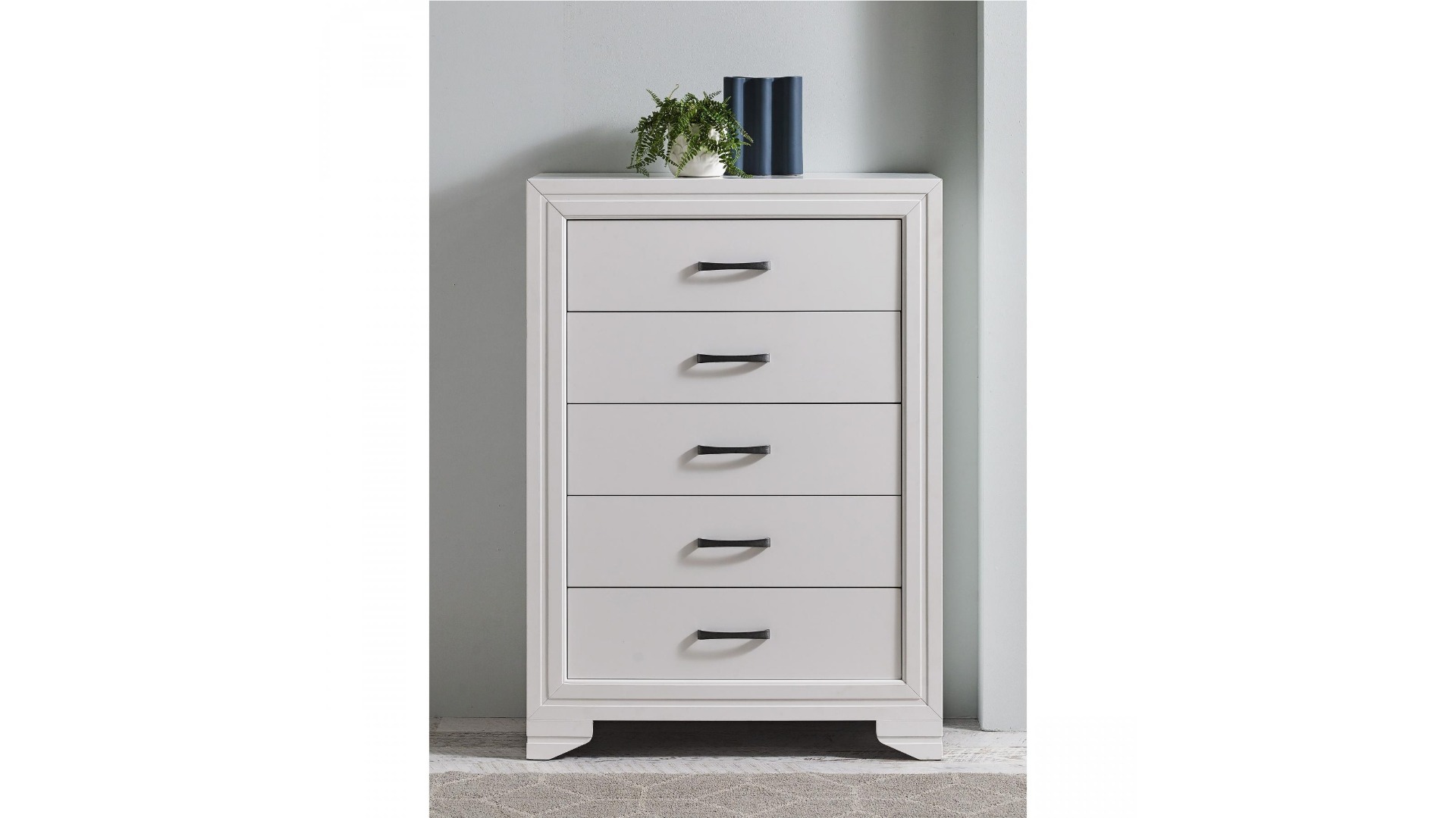 Topaz 5-Drawer Tallboy
