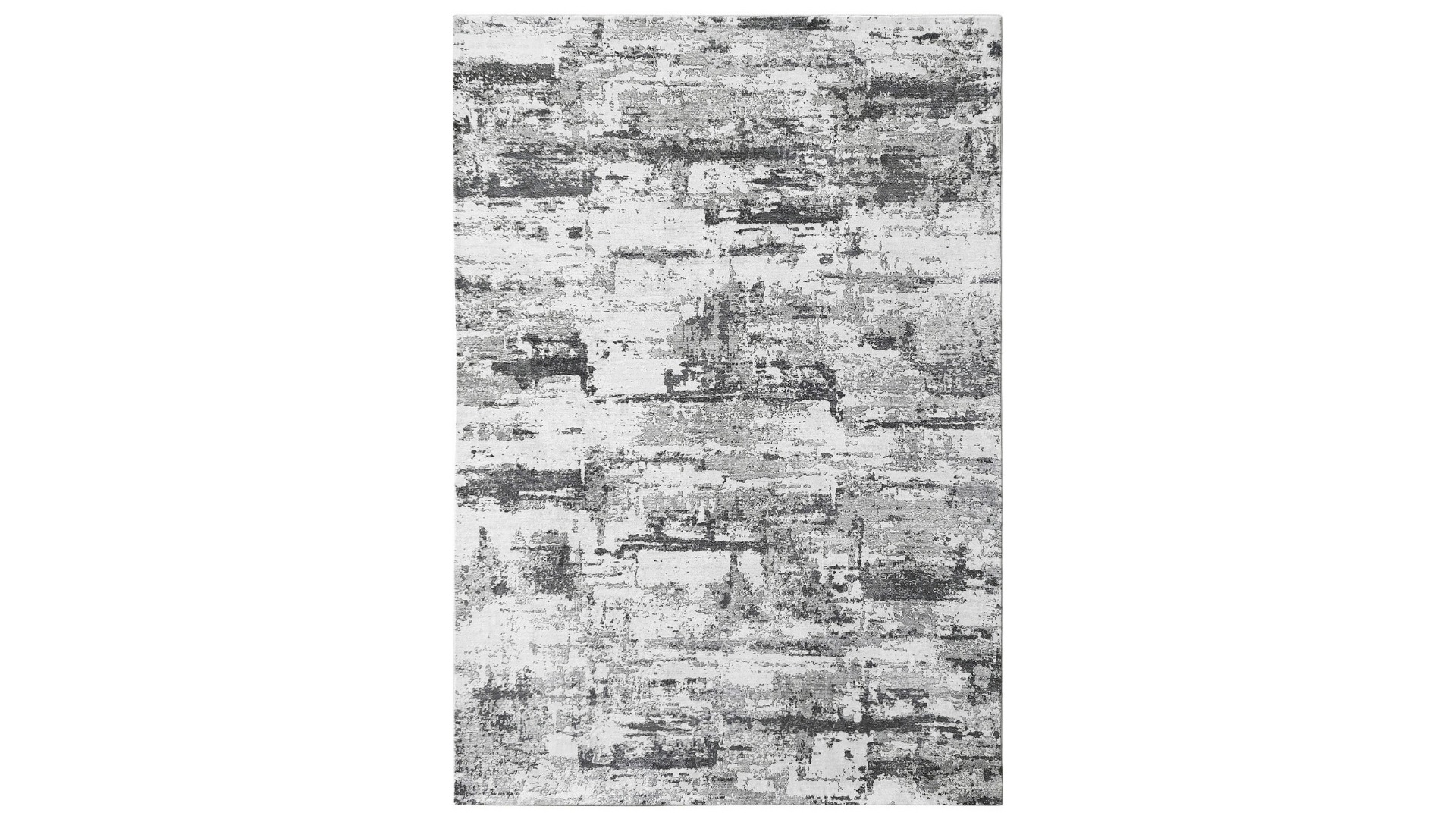 Scala Abstract Grey Rug - Small