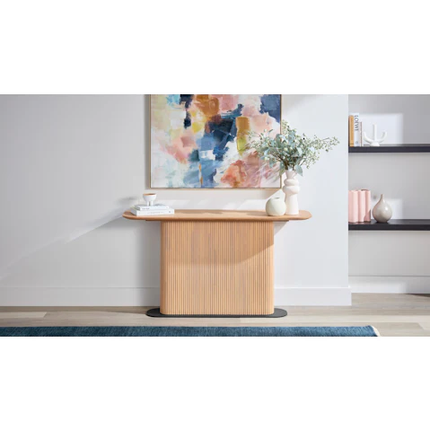 Zuri Console Table - Natural