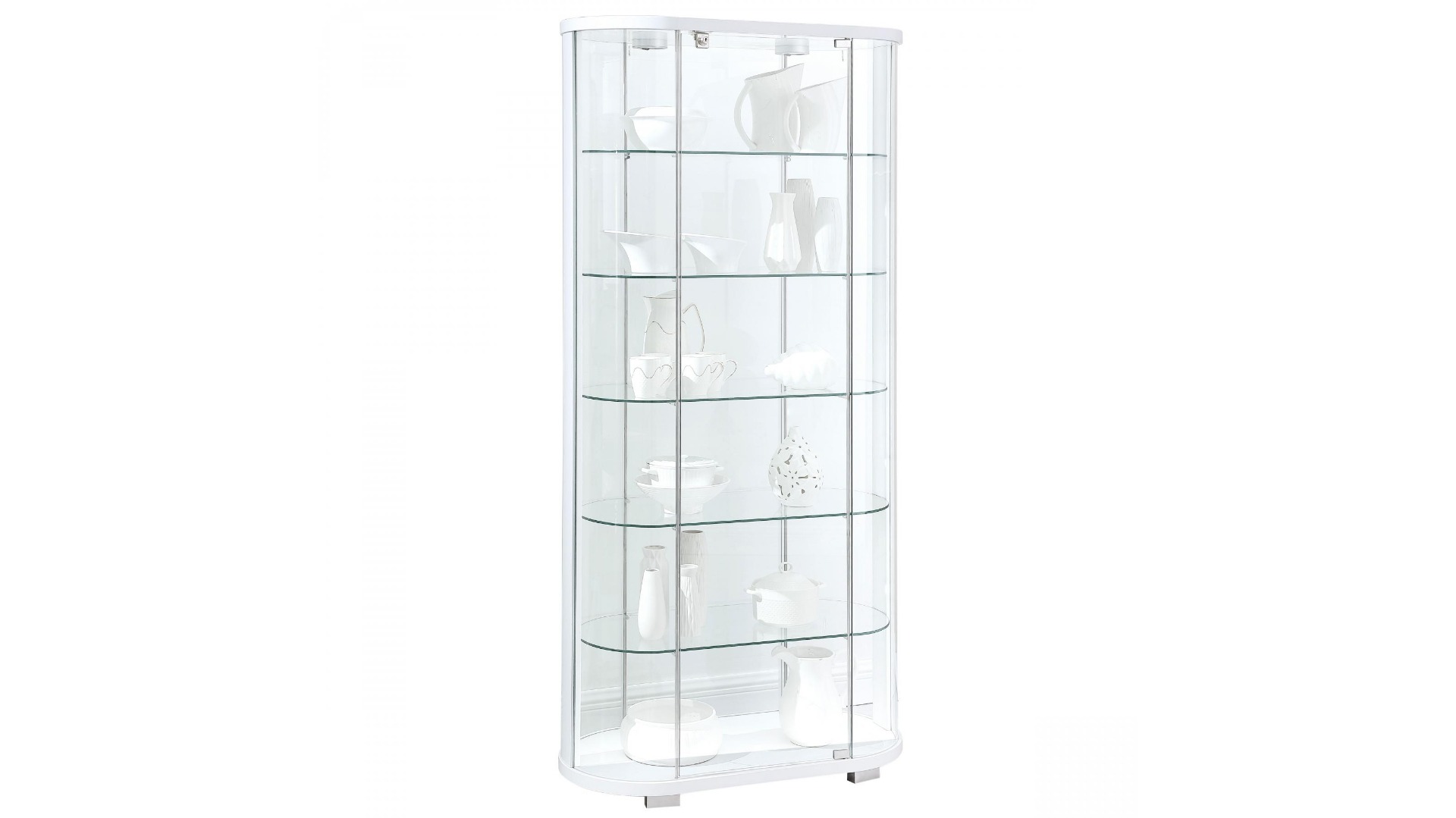 Oakland Display Cabinet - White
