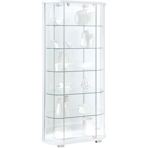 Oakland Display Cabinet - White