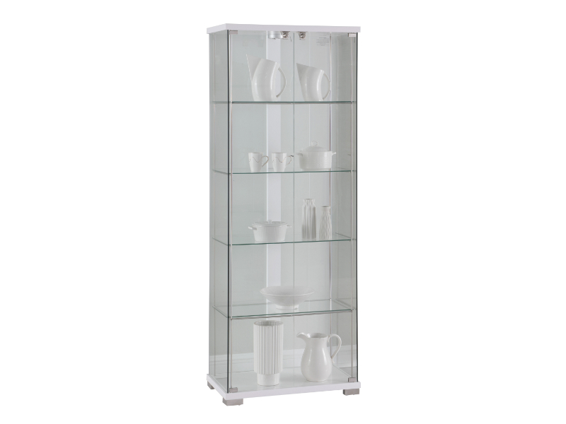 Fenton Display Cabinet White Harvey Norman
