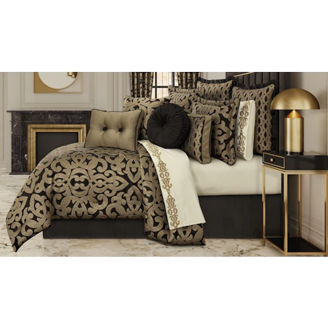 La Boheme Onyx Quilt Cover Set
