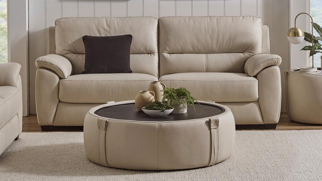 Basel Leather Sofa