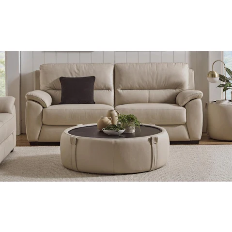 Basel Leather Sofa