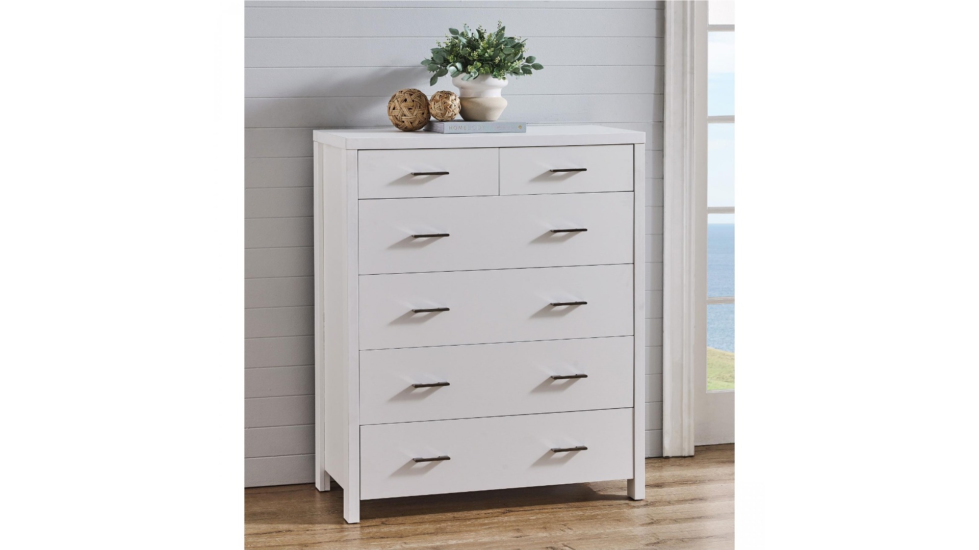 Ashley 6-Drawer Tallboy