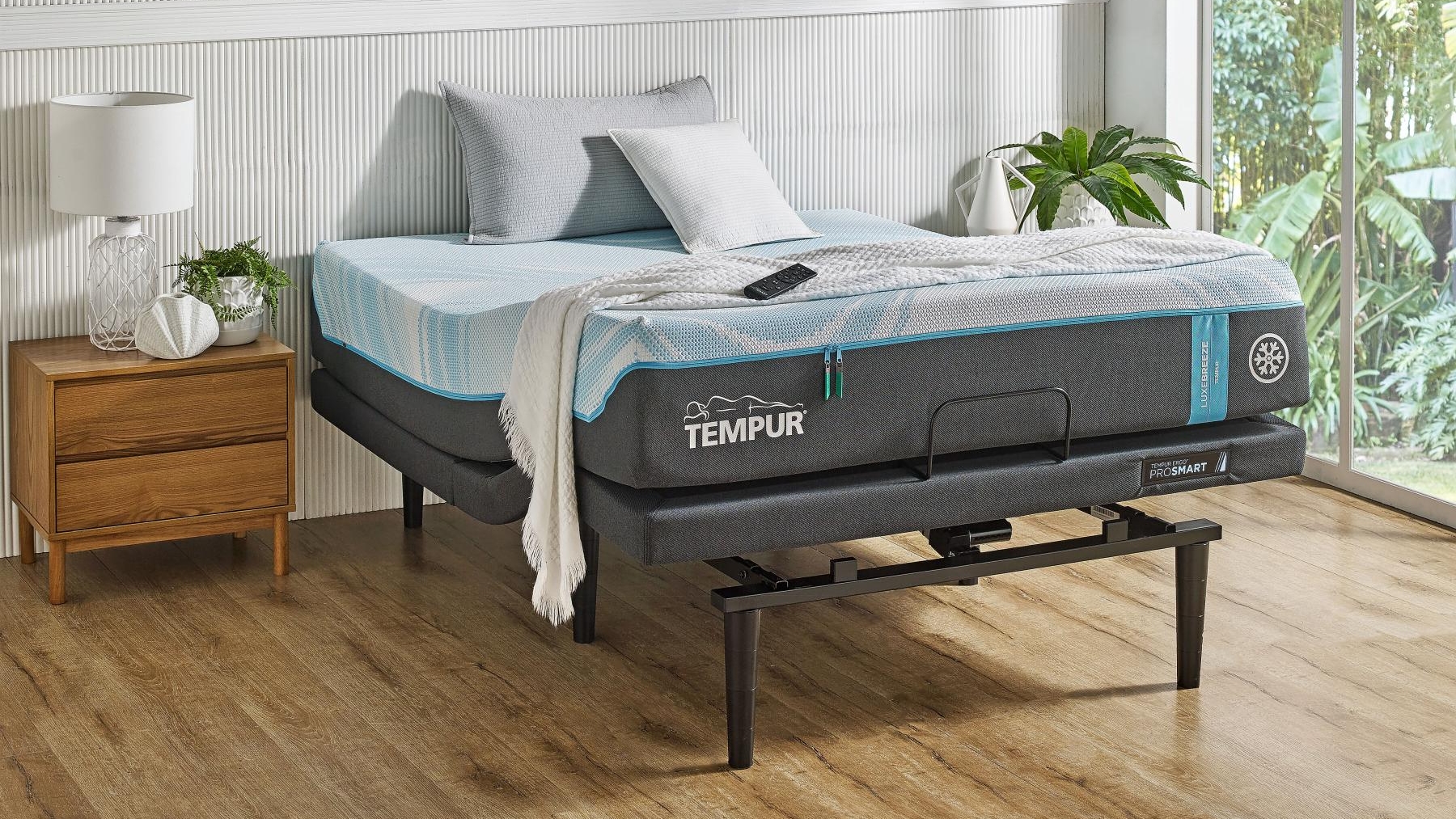 TEMPUR Luxe Breeze Medium Mattress - Long Single | Harvey Norman