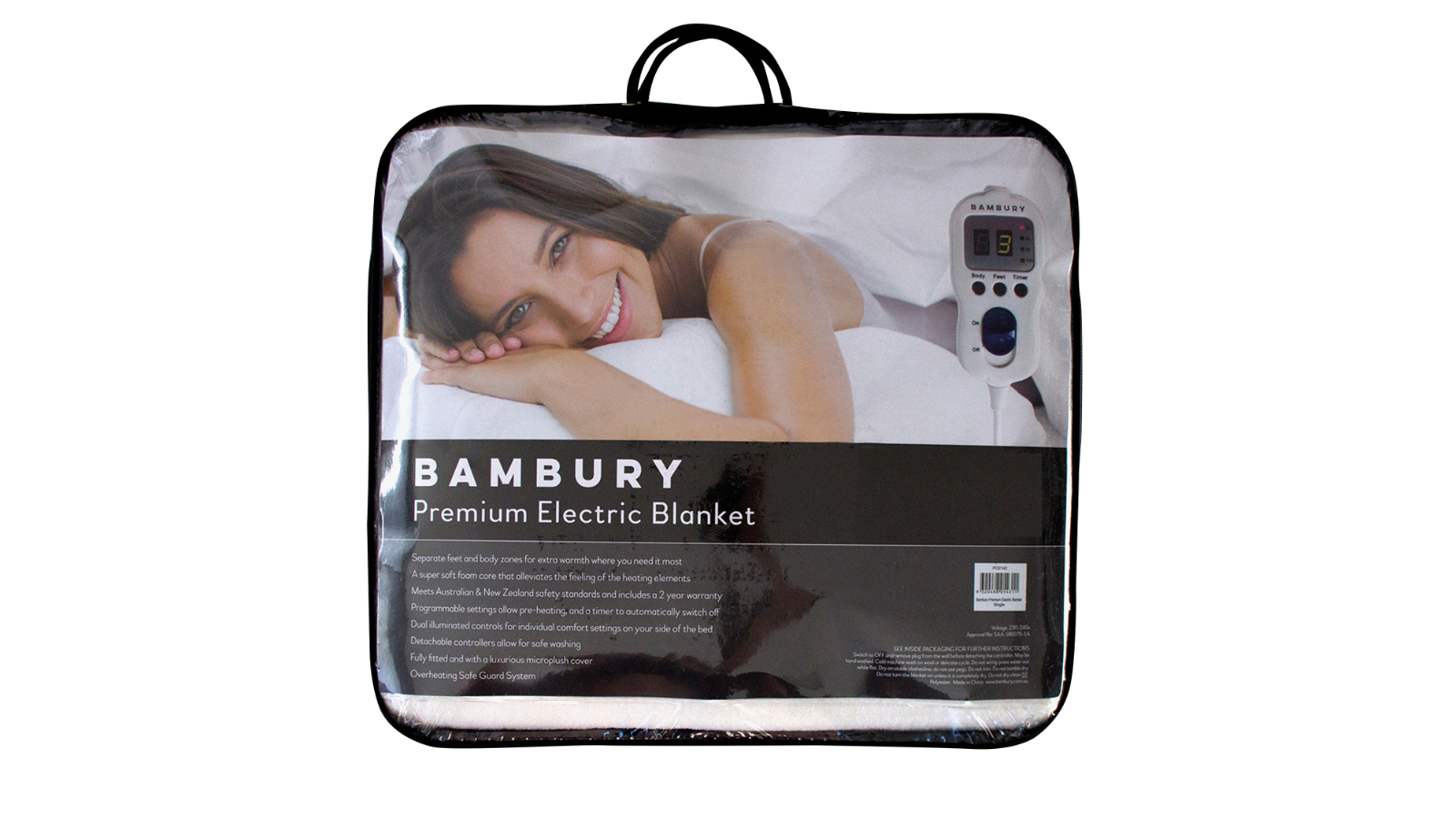 Bambury Premium Electric Blanket - Single
