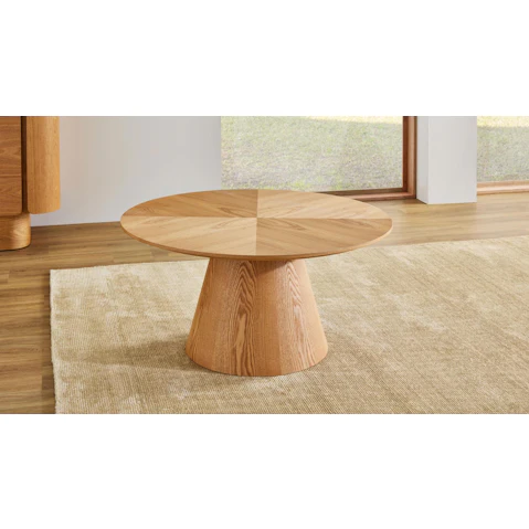 Perseo Round Coffee Table - Natural