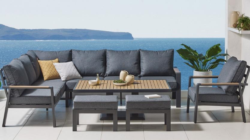 Caracas 6-Piece Outdoor Lounge/Dining Setting