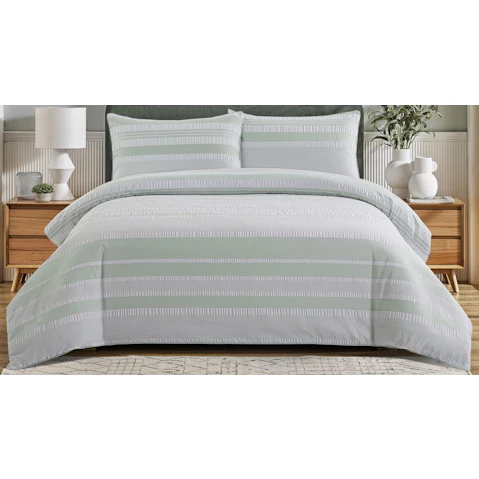 L'Avenue Orna Stripe Quilt Cover Set