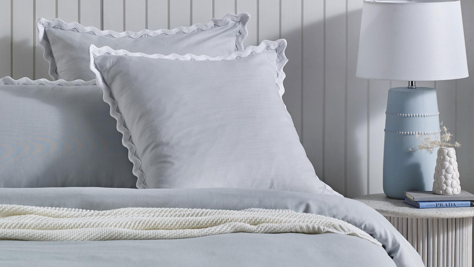 L'Avenue Rymer Scallop European Pillowcase