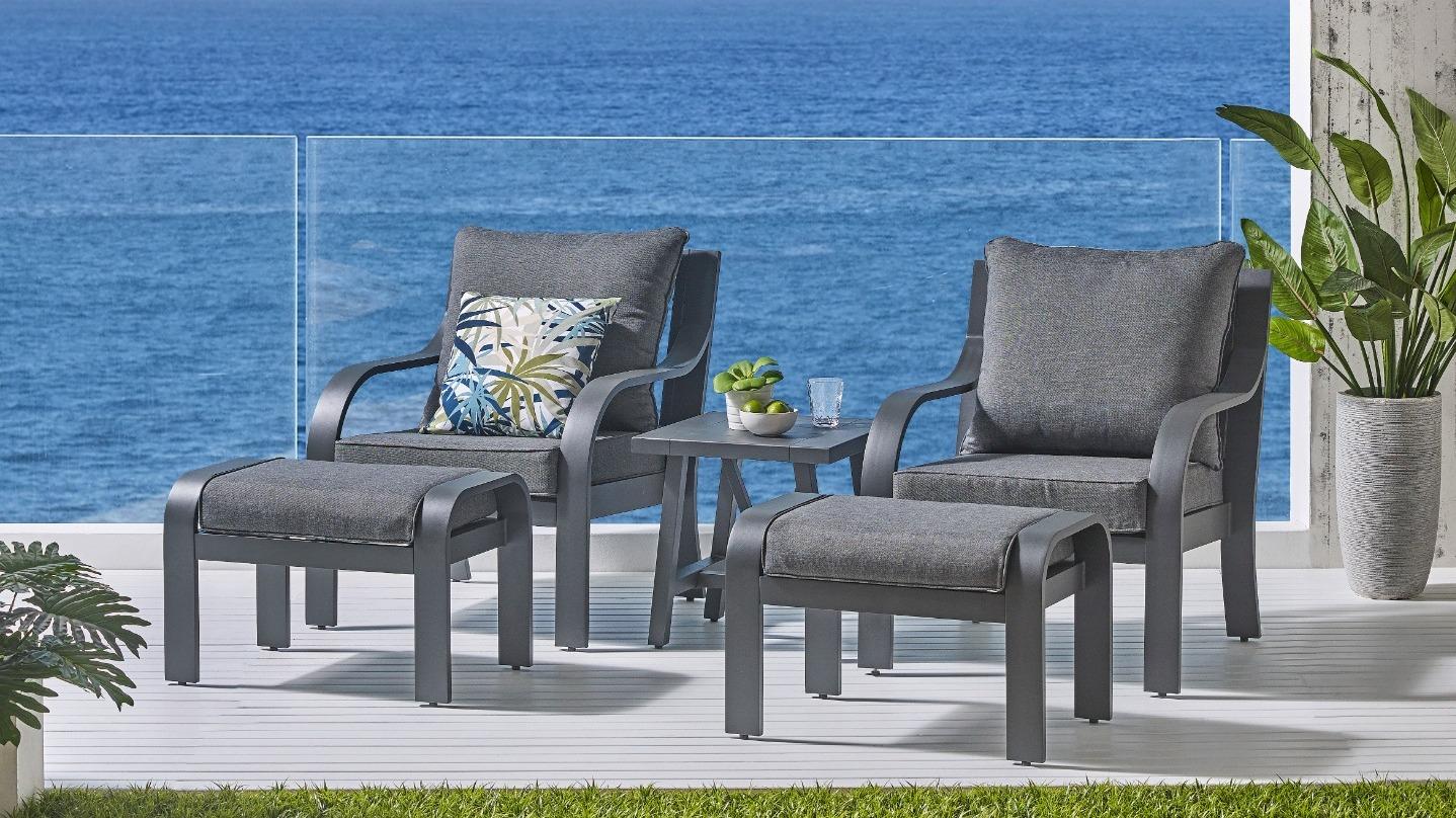 Lili 5-Piece Outdoor Chat Setting