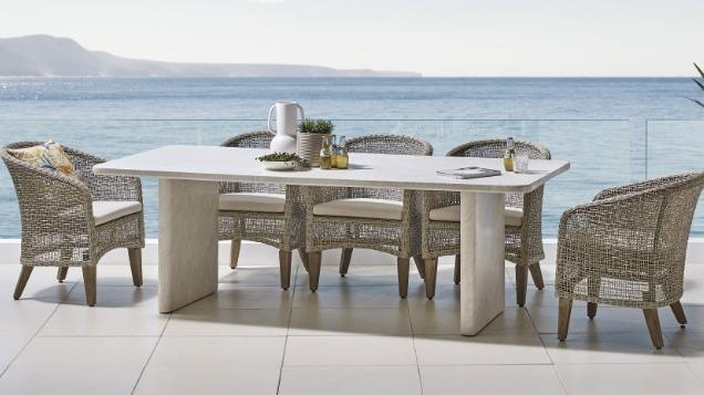 Sonoma Outdoor Dining Table | Harvey Norman