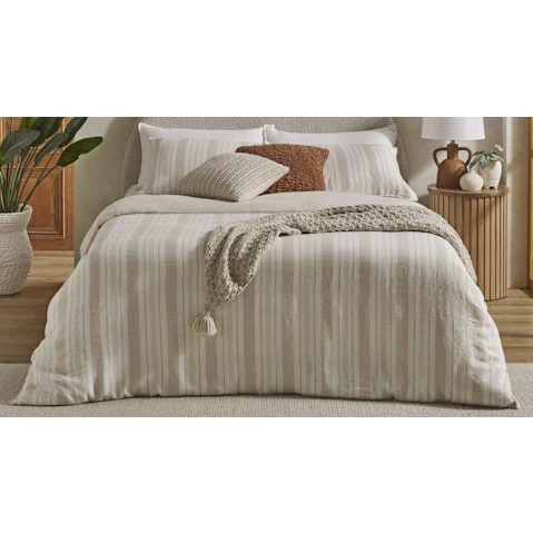 L'Avenue Pure Linen Madrid Quilt Cover Set