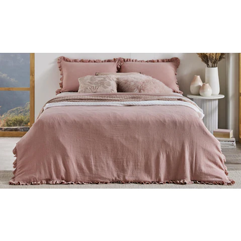 L'Avenue Luxury Monroe Rose Quilt Cover Set