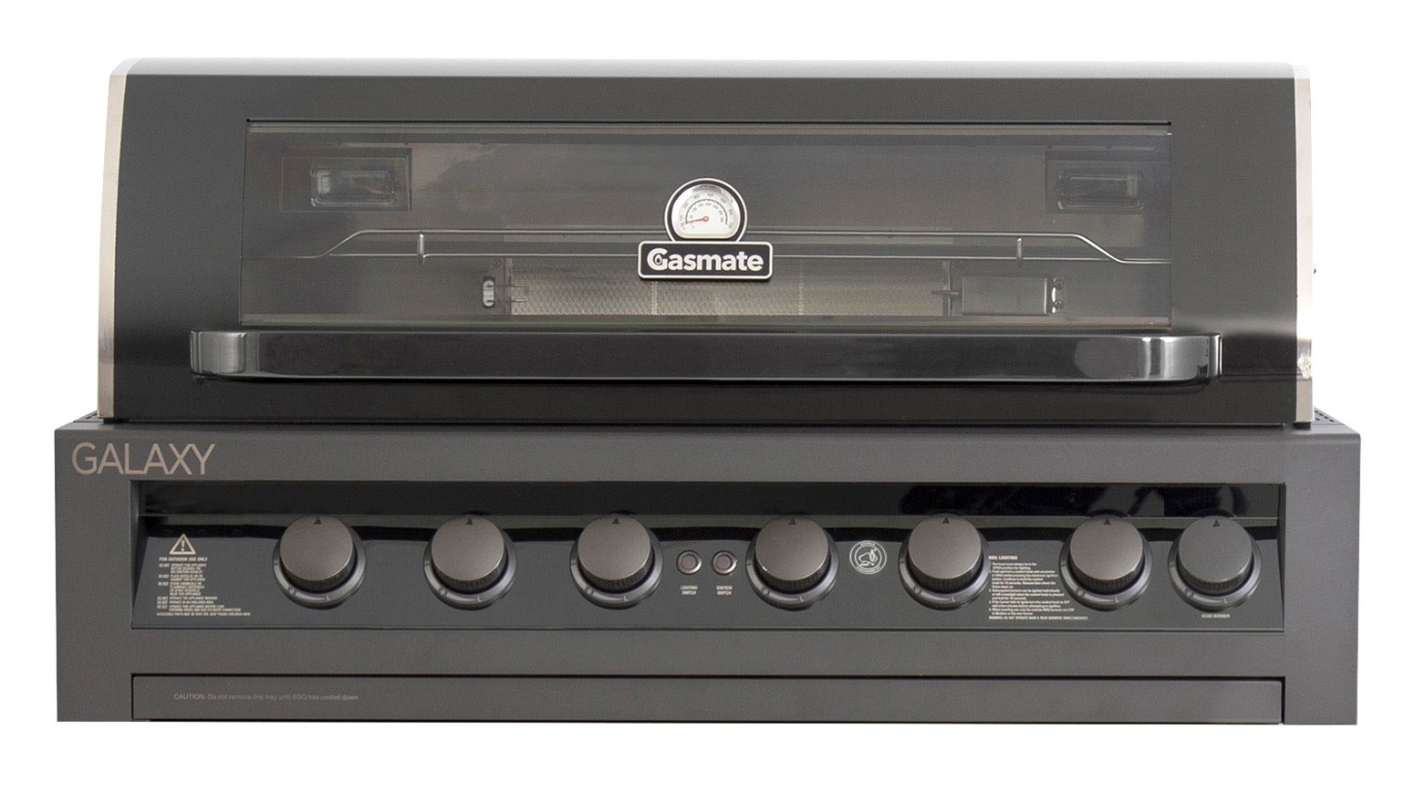 Gasmate Galaxy Gen 2 6 Burner Built-in BBQ - Natural Gas