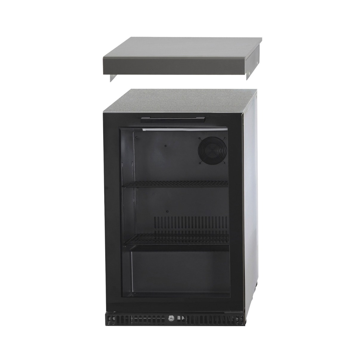 Gasmate Galaxy Gen 2 97L Single Door Outdoor Beverage Cooler with Top