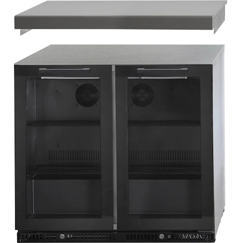 Gasmate Galaxy Gen 2 187L Double Door Outdoor Beverage Cooler with Top