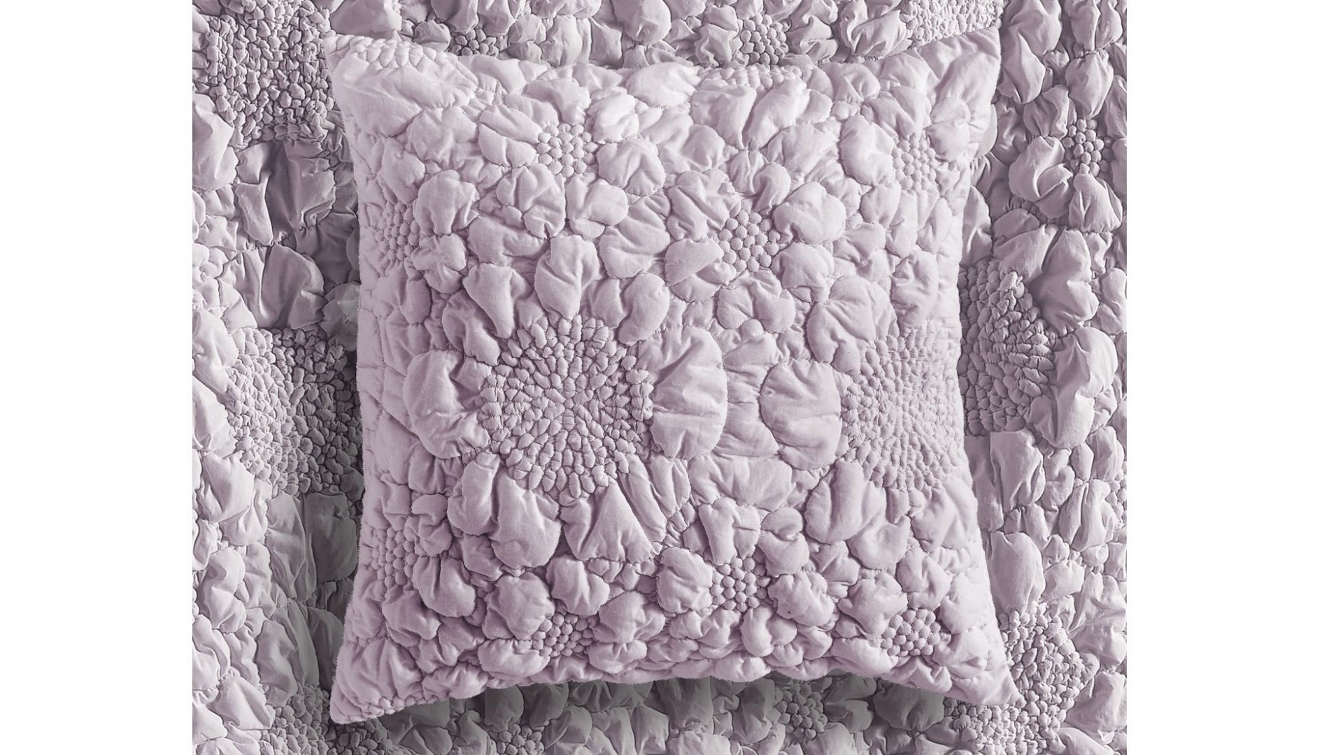 L'Avenue Luxury Magnolia Lilac European Pillowcase