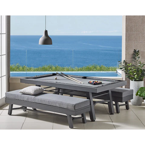 Bella Q Outdoor Rectangular Pool and Dining Table