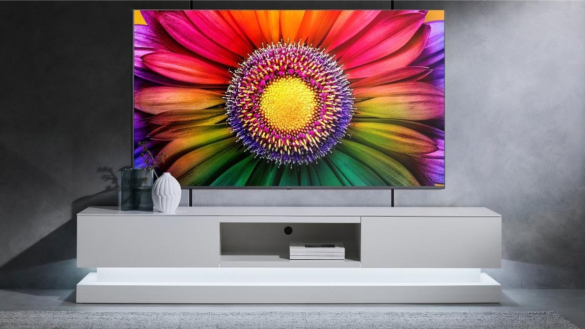 Ica 240cm TV Unit - White